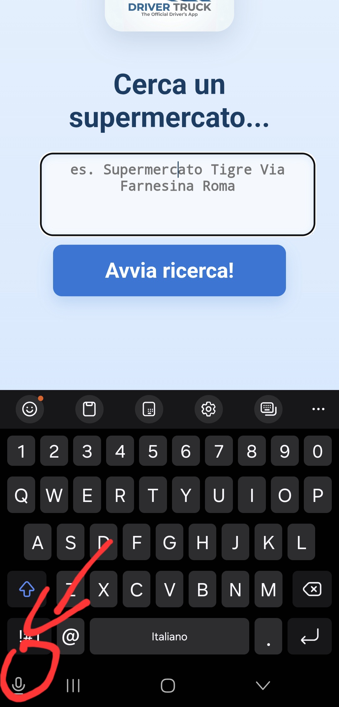 Ricerca vocale